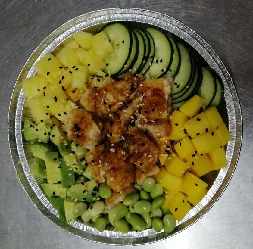 Chicken Poke Bowl