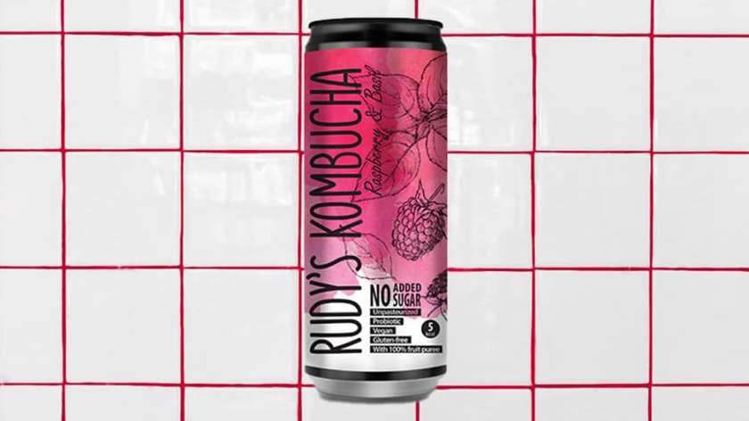 Rudy’s Kombucha Raspberry & Basil 0,33 l