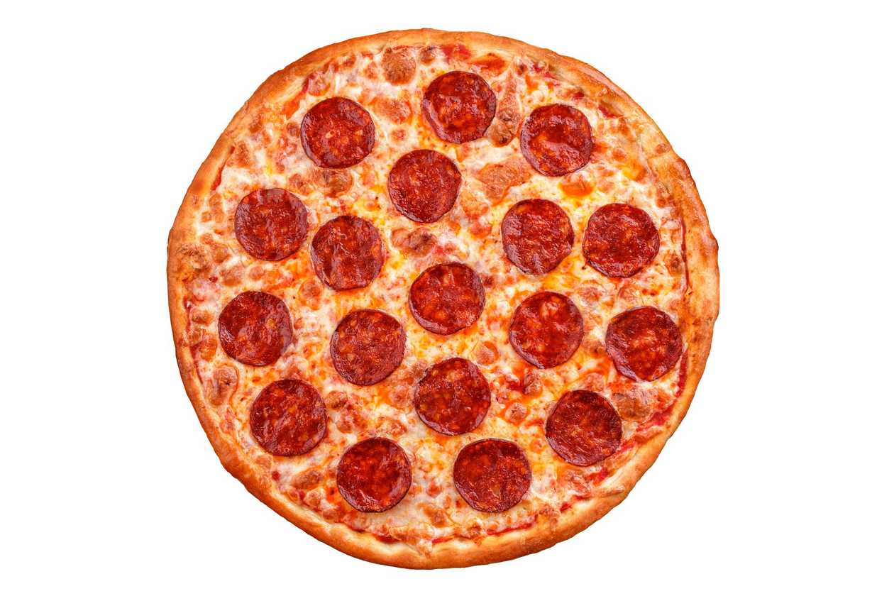 Salami Pizza