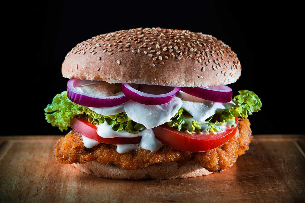 Chicken burger