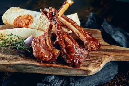 Lamb Rack Kebab