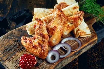 Grilled Chicken Wing