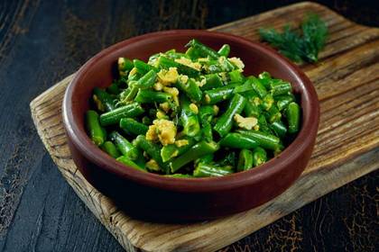 Green Beans with Egg