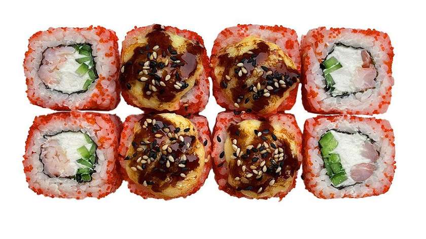 Baked Ebi Masago