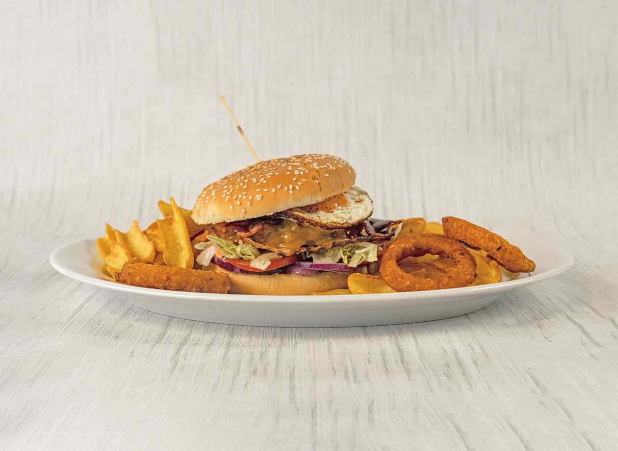 Egg burger