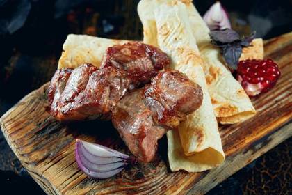 Pork neck Shashlik