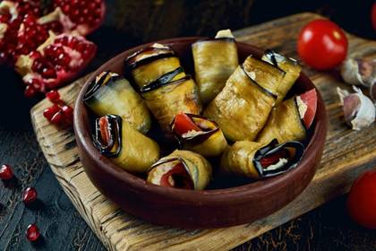 Eggplant rolls