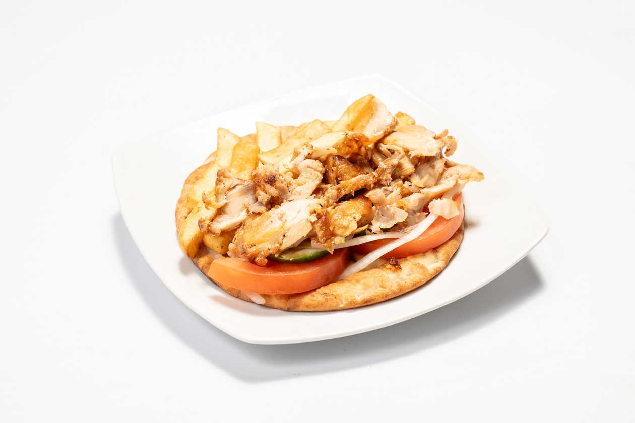 Chicken Gyros Greek Pita