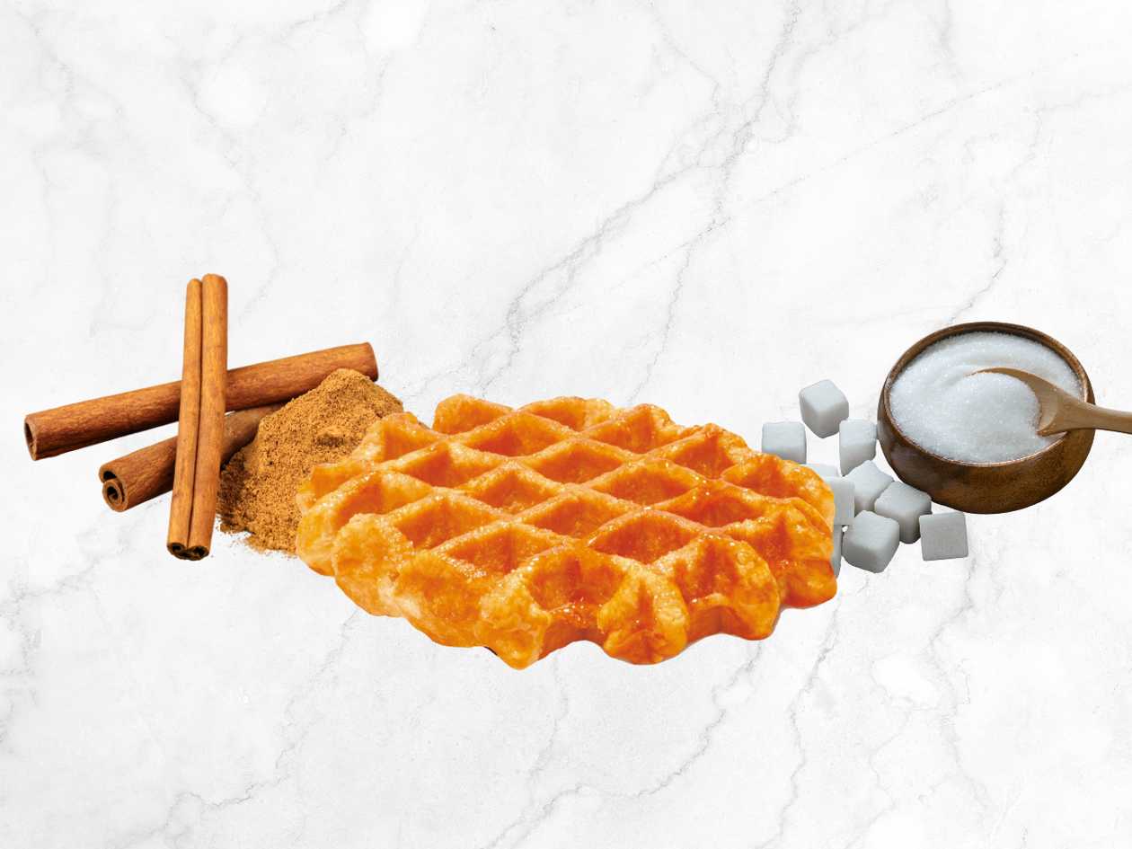 Gaufre W/ Sugar & Cinnamon