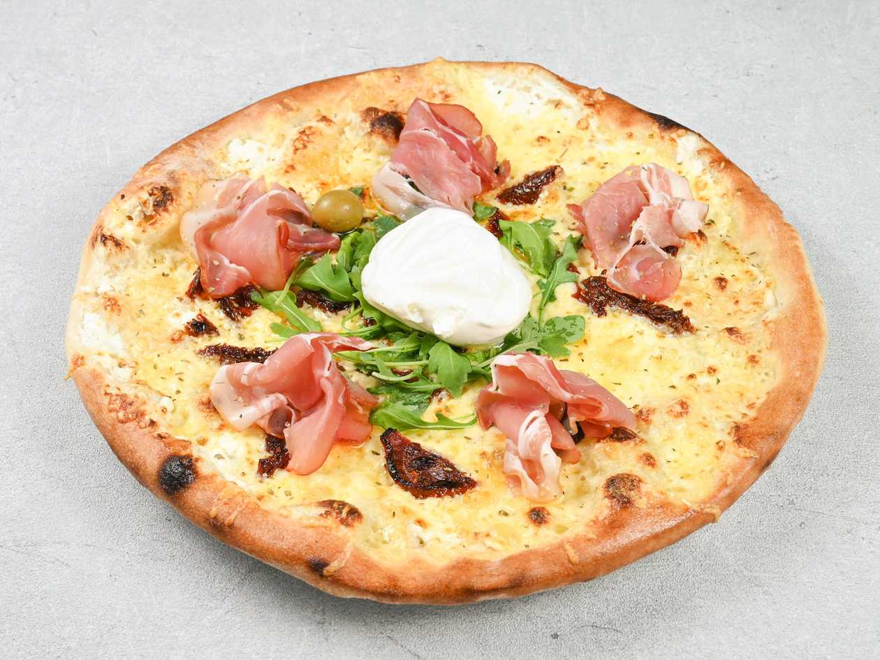 Pizza Buratta bianco