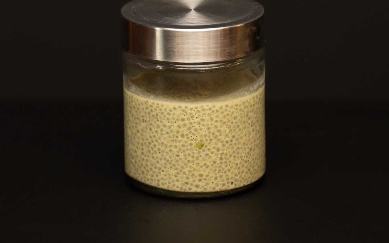Budinca Chia Matcha