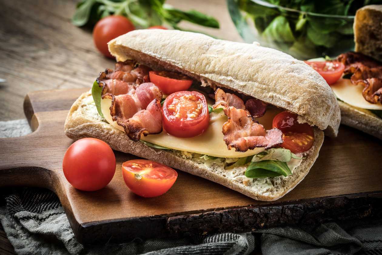 Bacon sandwich