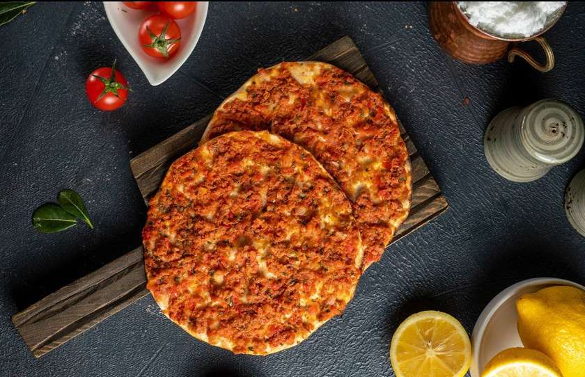 Lahmacun with Hazelnuts