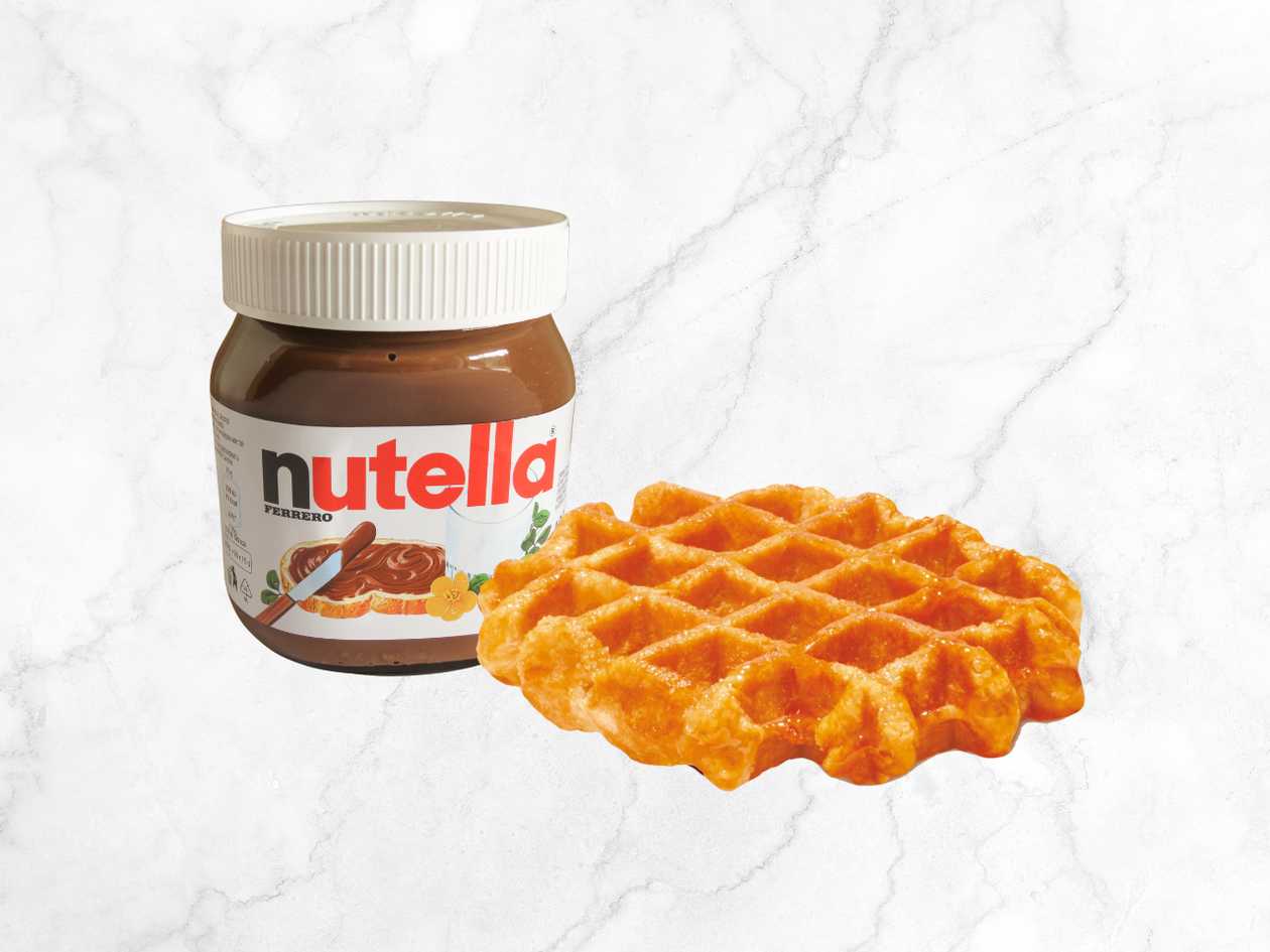 Gaufre W/ Nutella