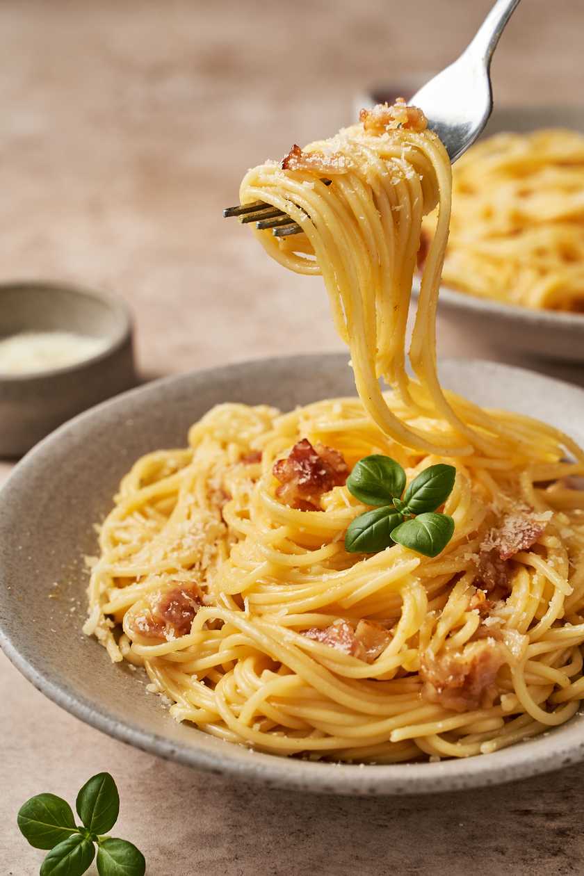 Paste carbonara