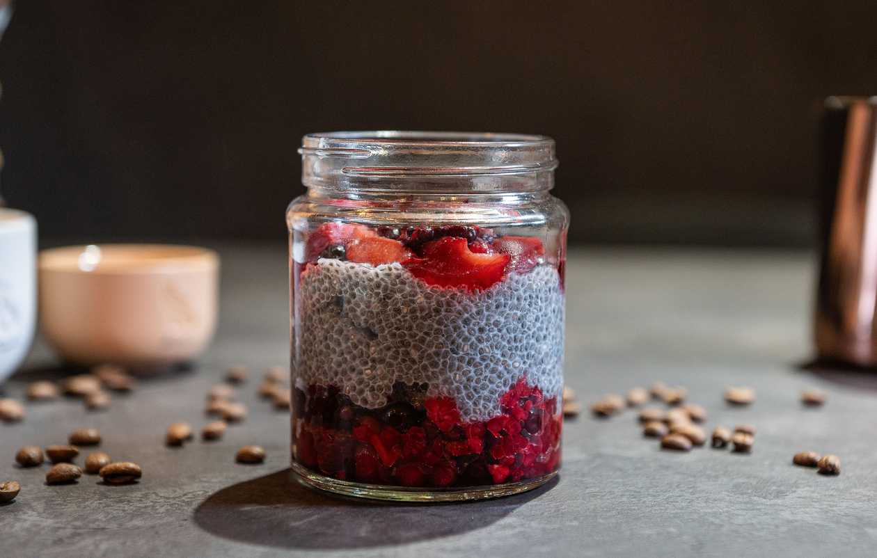 Budinca Chia Fructe