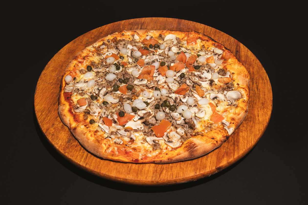 Pizza with stuffing 42cm