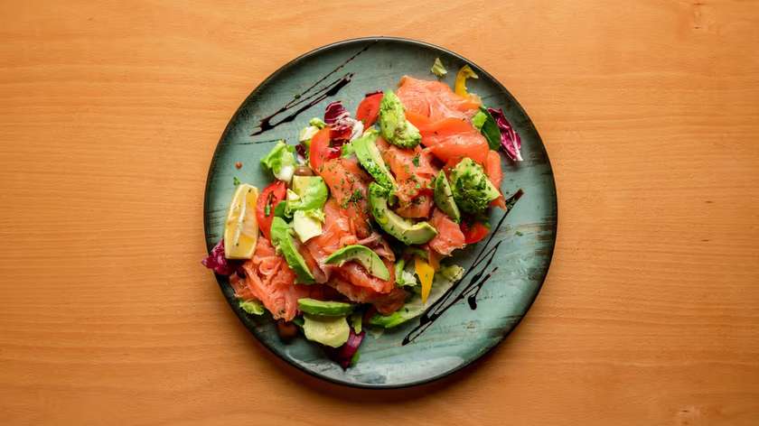 Smoked Salmon and Avocado Salad