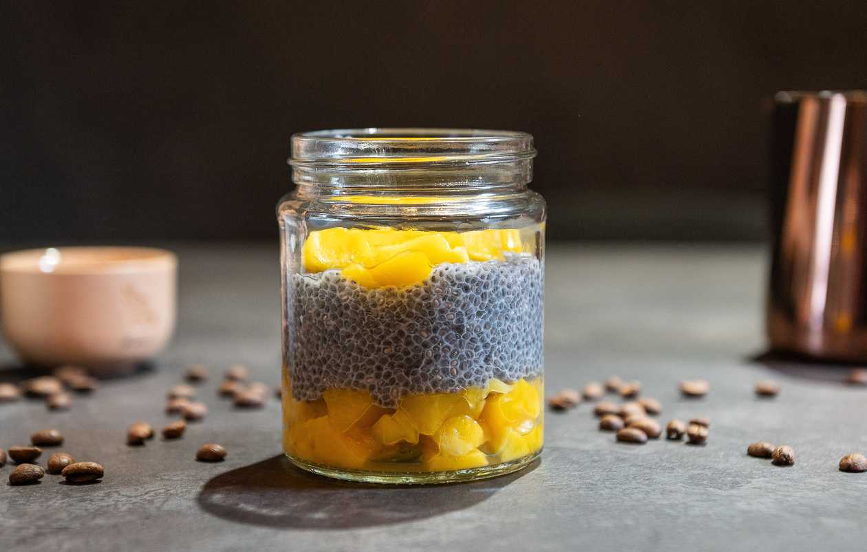 Budinca Chia Mango