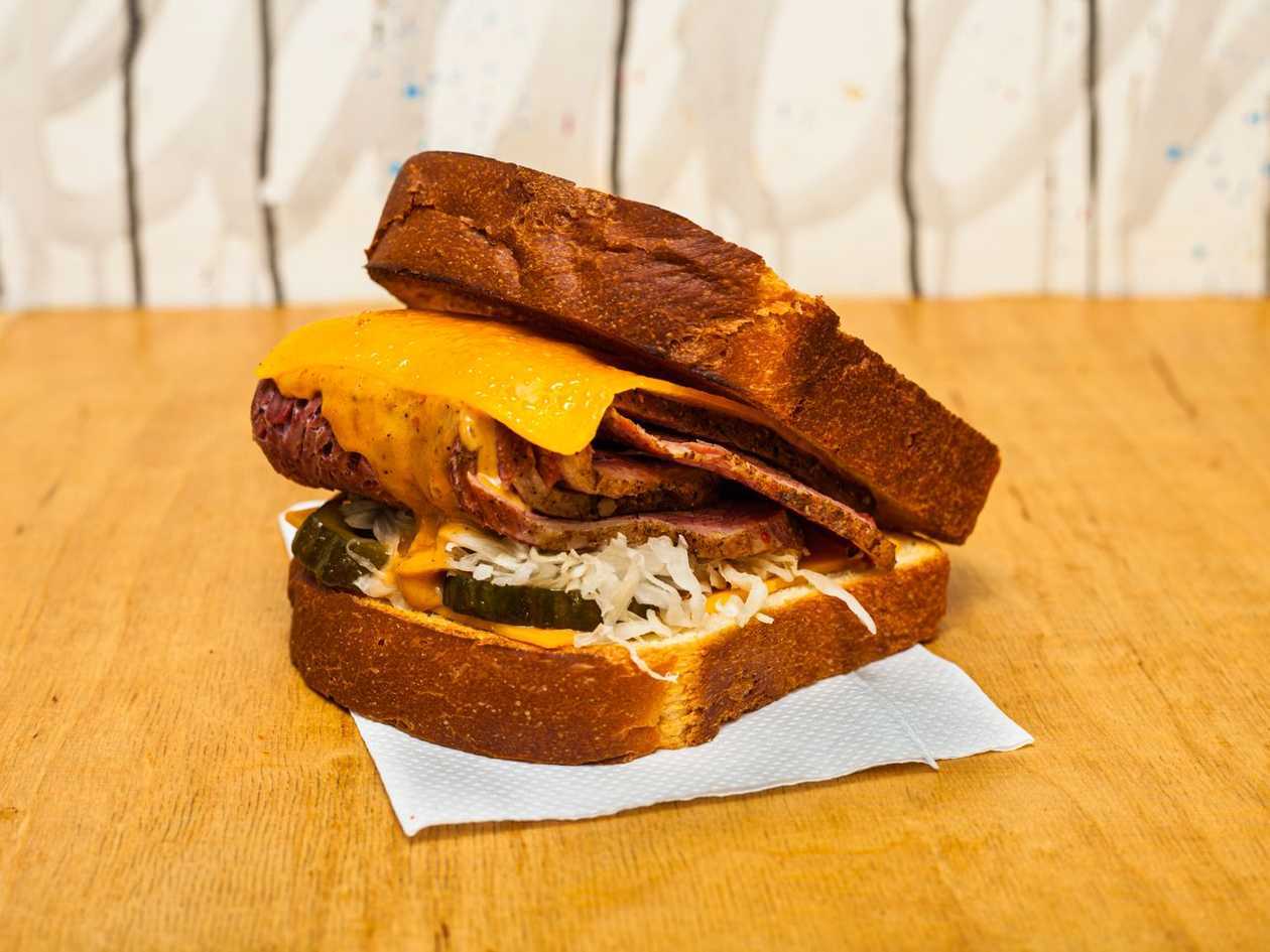Pastrami sandwich