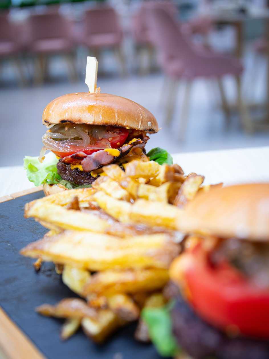 Spicy burger