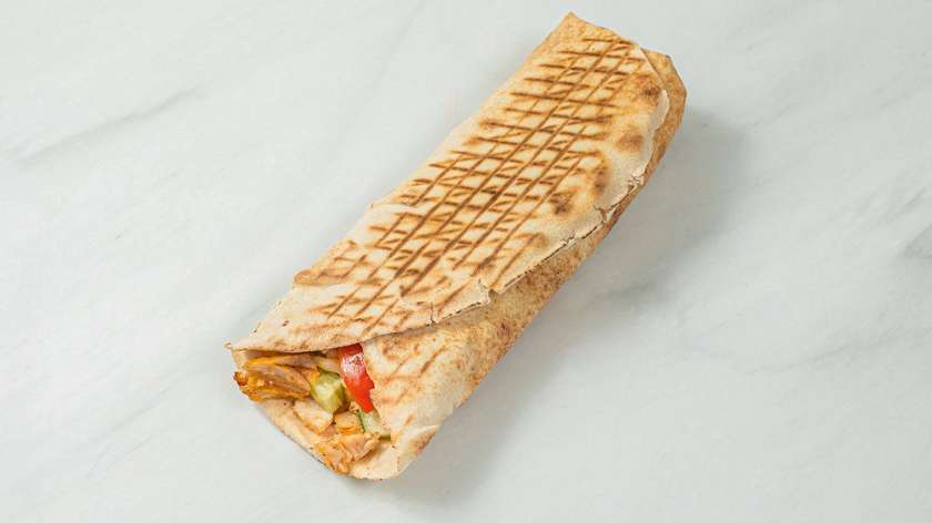 Kebab in lavash