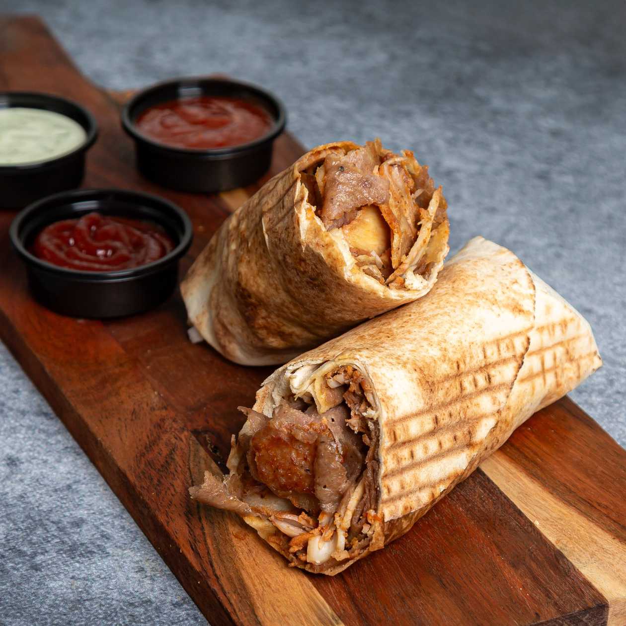 Mega Rollo Kebab Samo Mięso