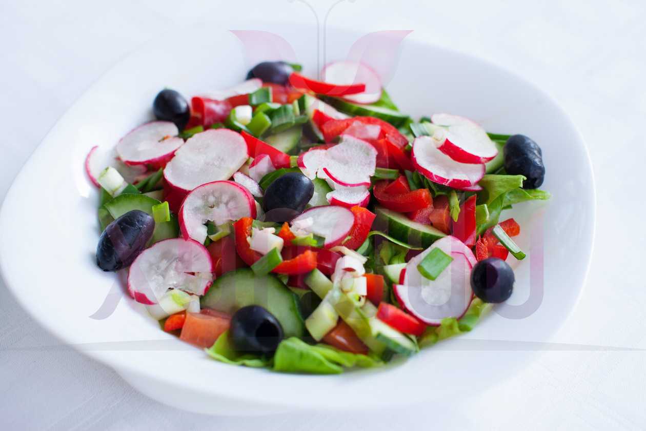 Assorted summer salad
