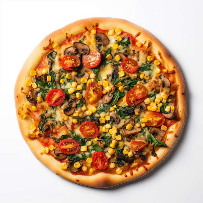 Vegetarian pizza
