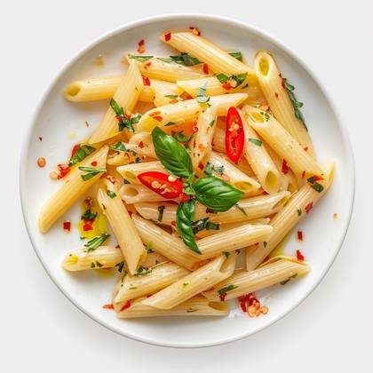 Penne aglio olio peperoncino