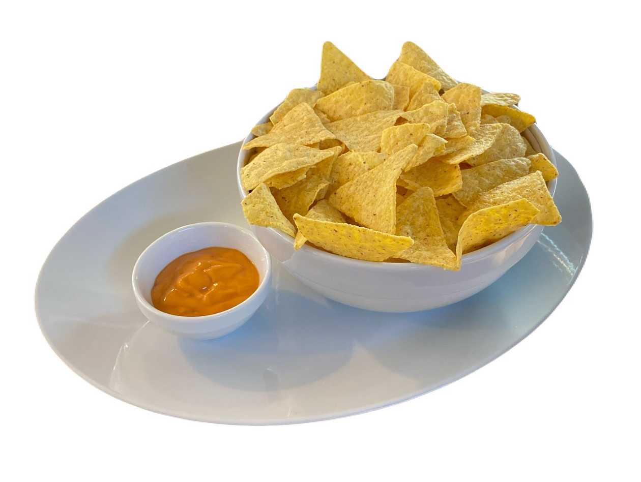Nachos a cheddar cheese