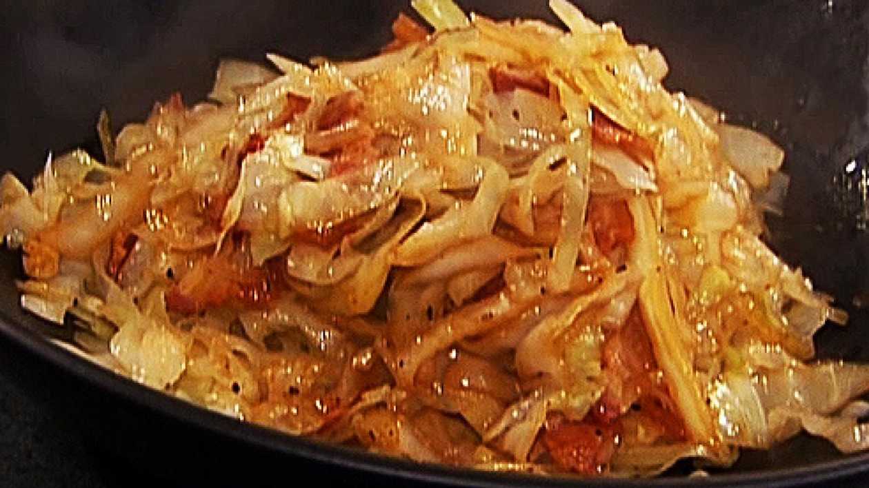 Sauteed cabbage