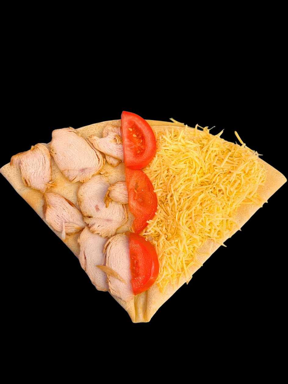Млинець із карі та куркою