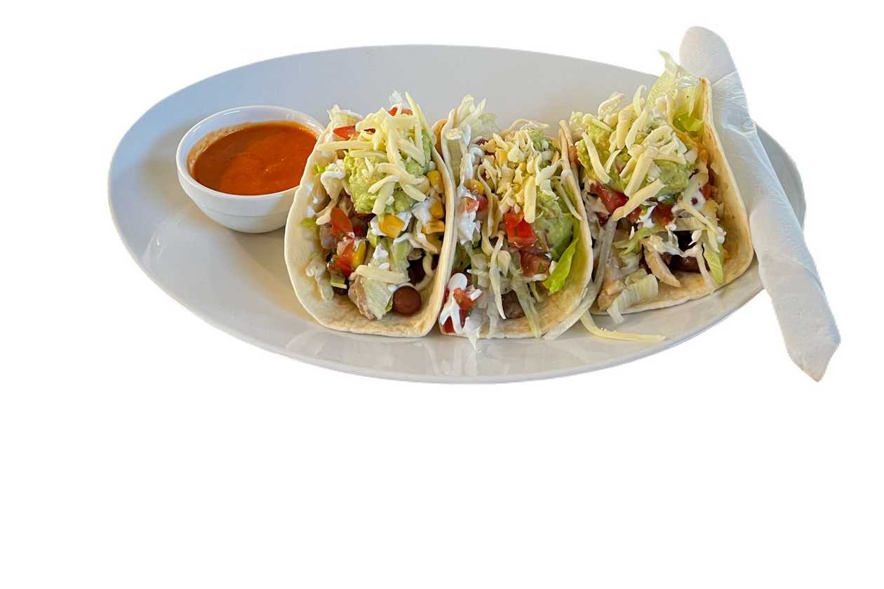 3pcs. Chicken Tacos
