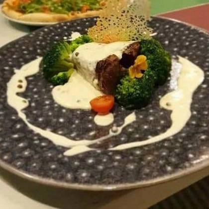 Filetto al pepe verde