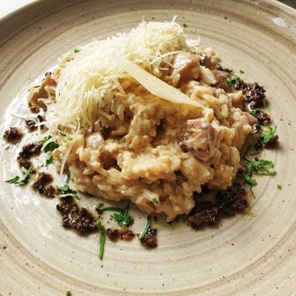 Risotto al funghi porcini