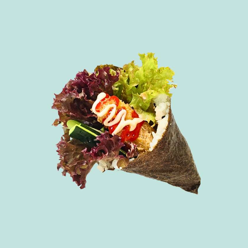 CRISPY PRAWN TEMAKI