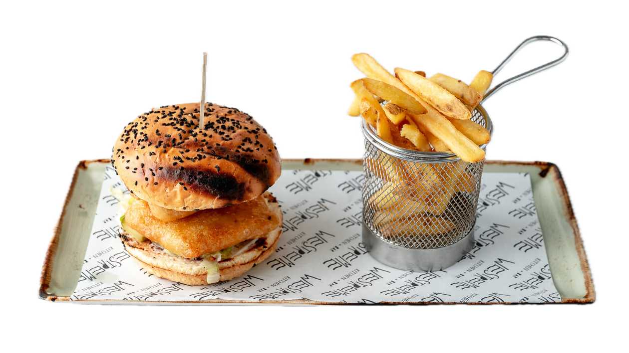 Battered Fish Burger