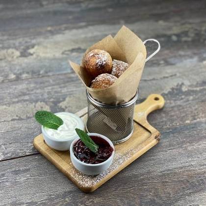 Mini papanasi cu nutella Carol