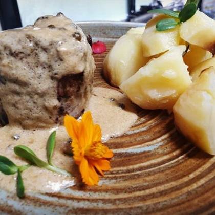 Filetto con funghi porcini