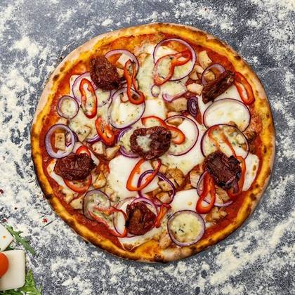 Pizza Pollo e gorgonzola