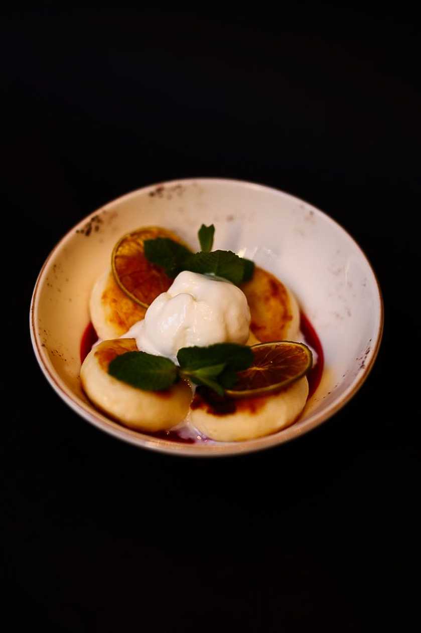 Syrniki with Berry Coulis (300g)