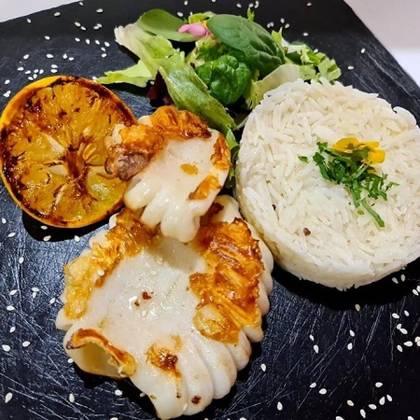 Calamari alla grilia