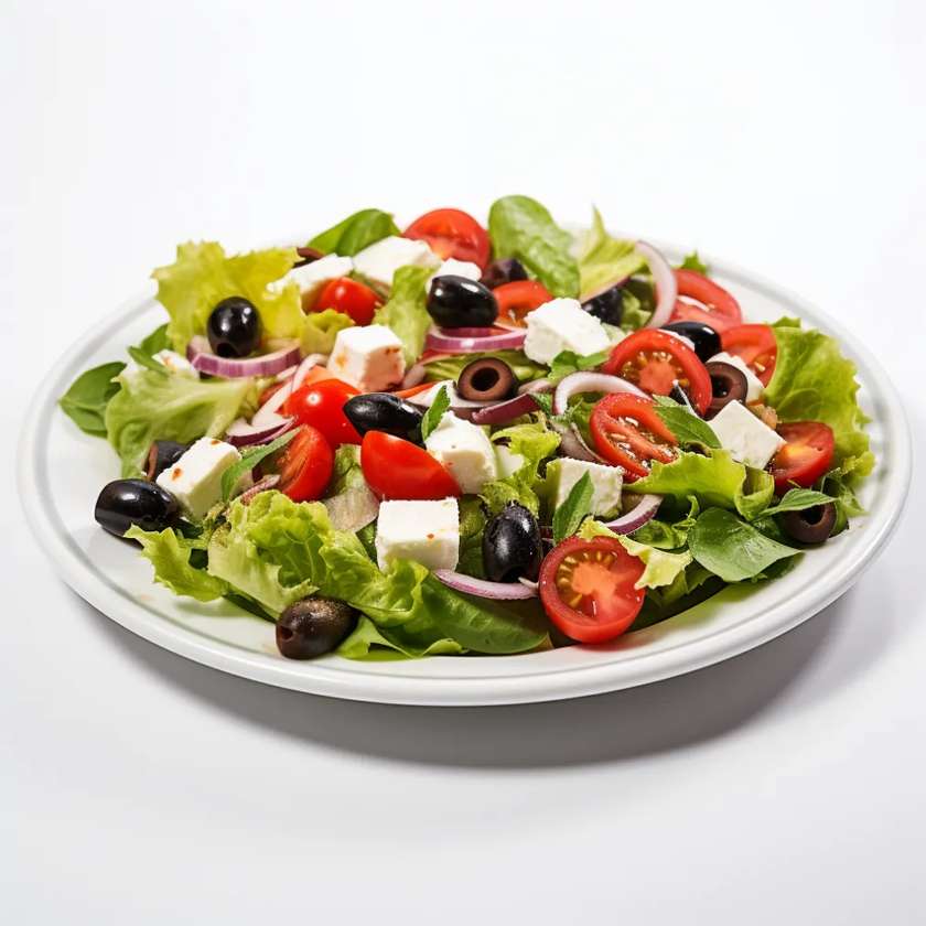 Rocket salad with cherry tomatoes and parmesan