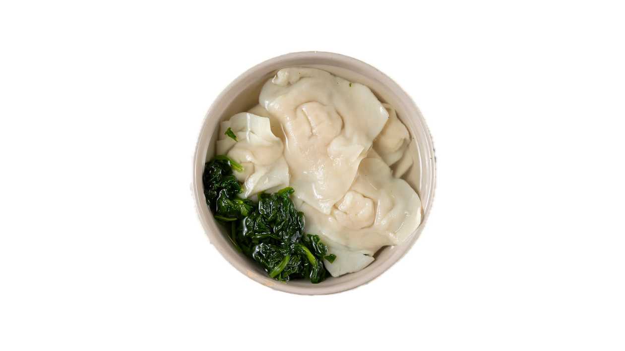 3. Wonton & Seasonal Vegetables
