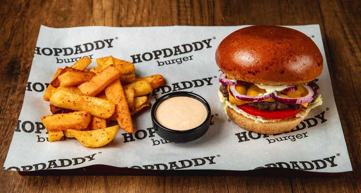 Asparagusto Burger Menu