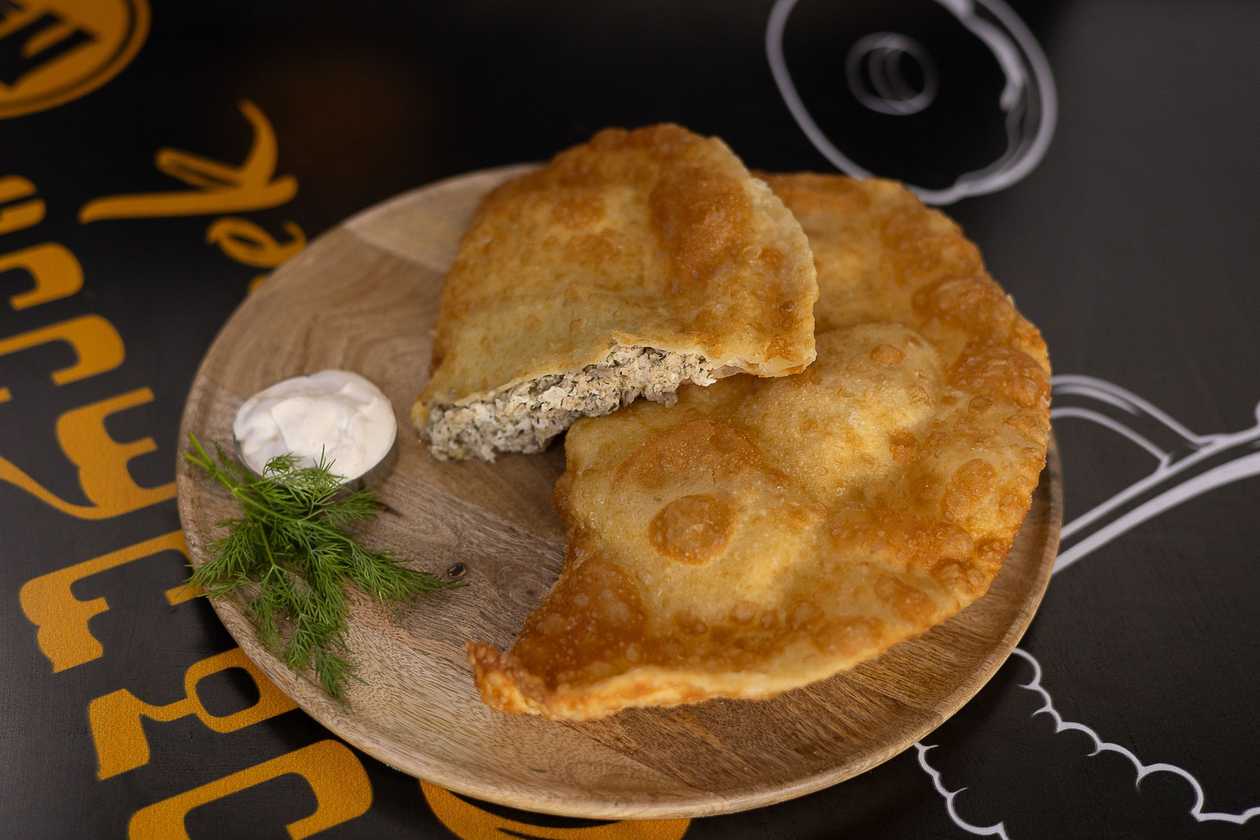 Cheburek With Chicken