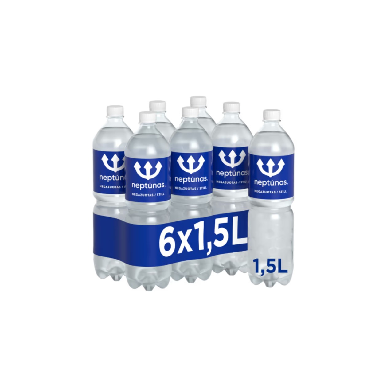 Natural Still Mineral Water NEPTŪNAS, 6x1.5l