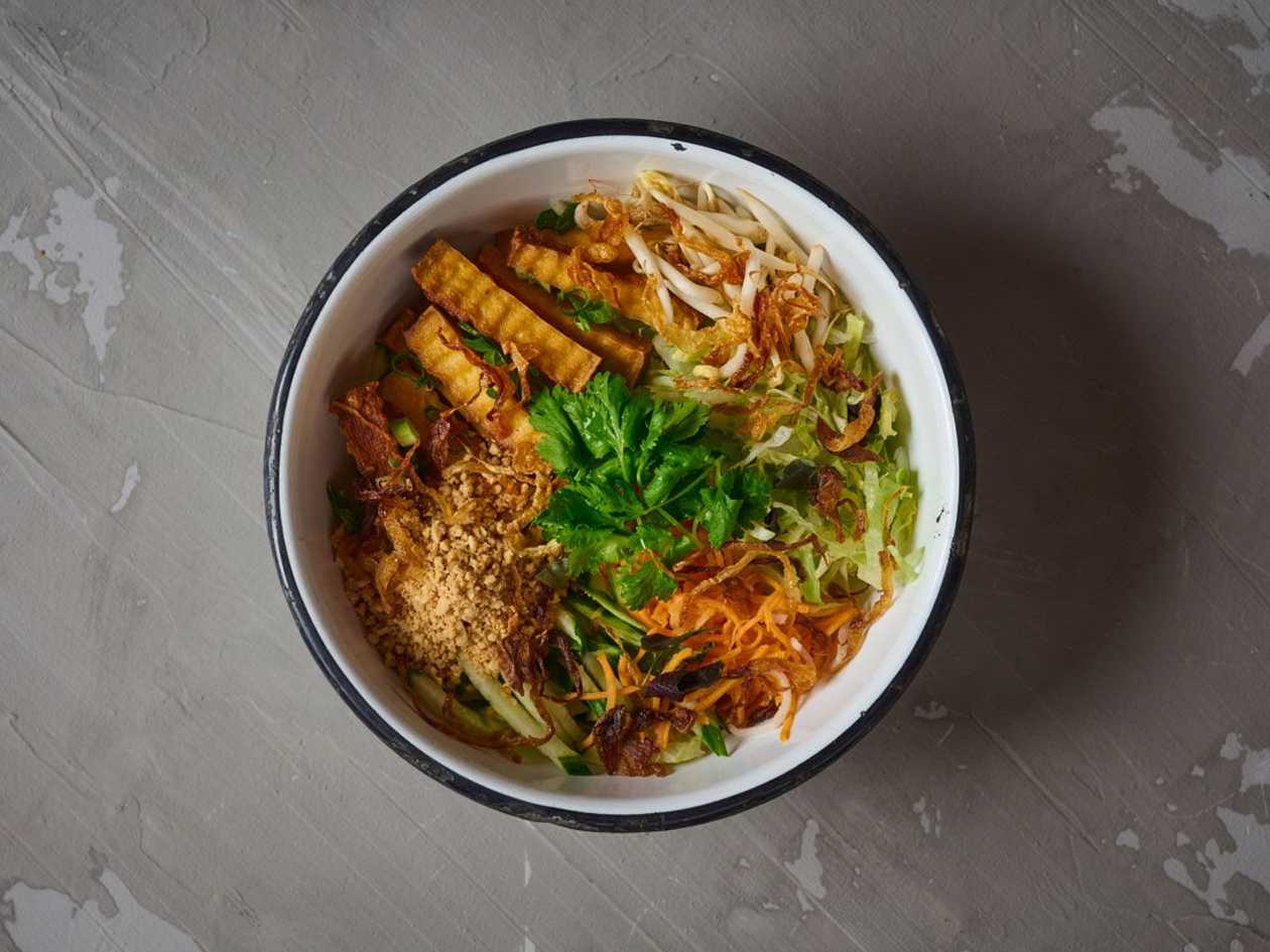 Bun s ryžou Tofu