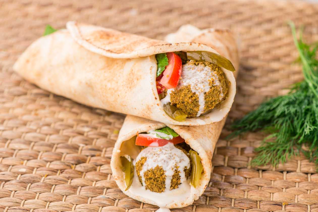 Falafel Kebab